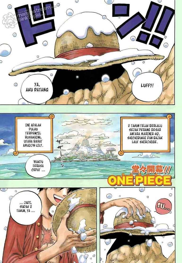 One Piece Chapter 598 - halaman 2