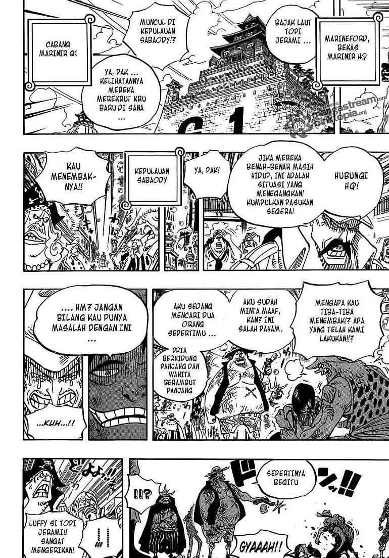 One Piece Chapter 598 - halaman 21
