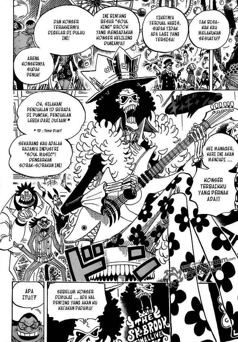 One Piece Chapter 598 - halaman 6