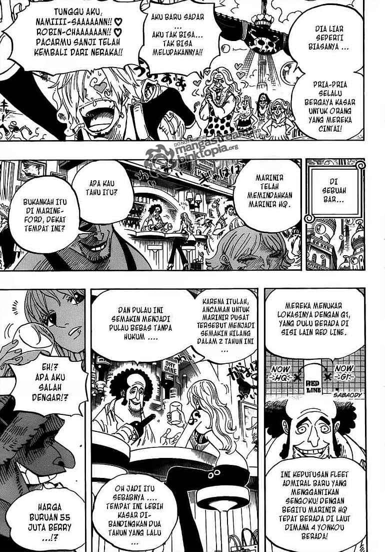 One Piece Chapter 598 - halaman 9