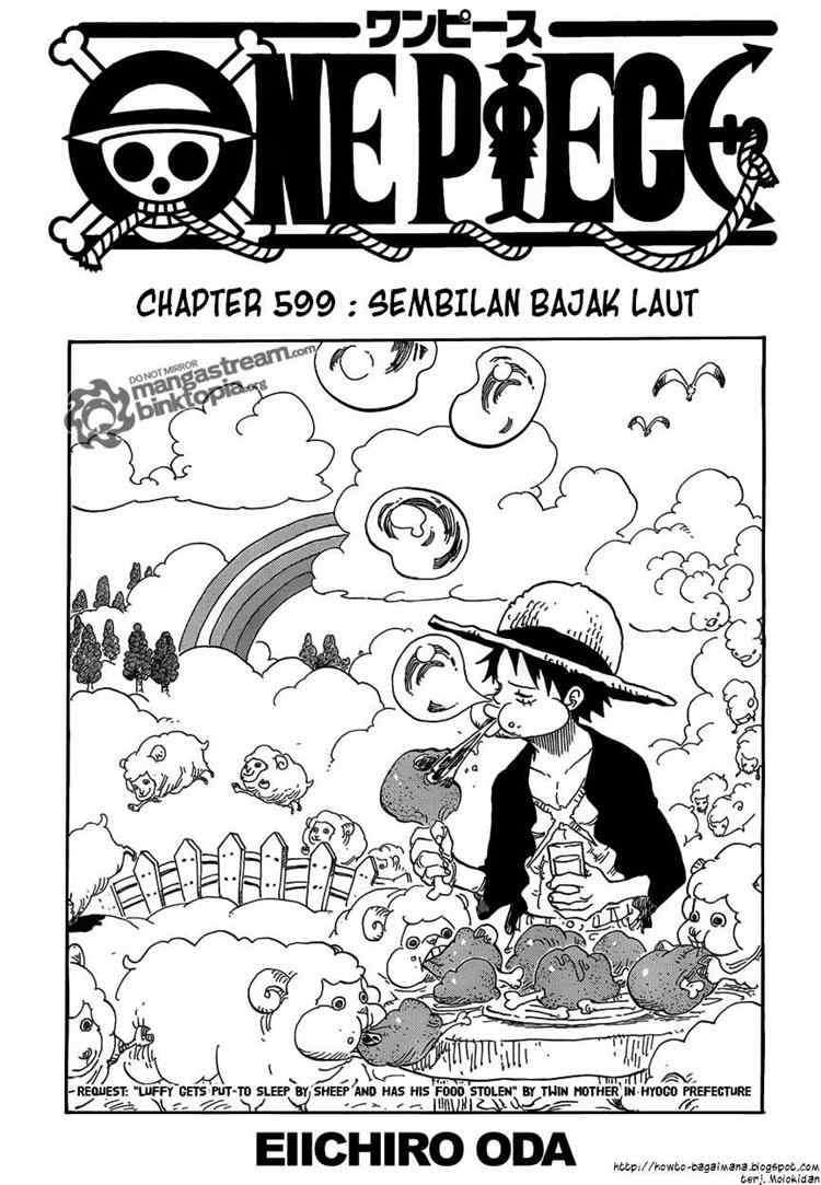 One Piece Chapter 599 - halaman 1
