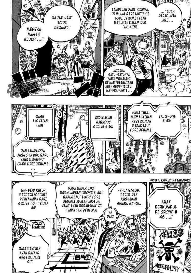 One Piece Chapter 599 - halaman 13