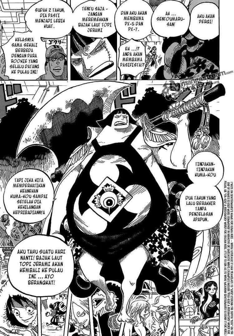 One Piece Chapter 599 - halaman 14