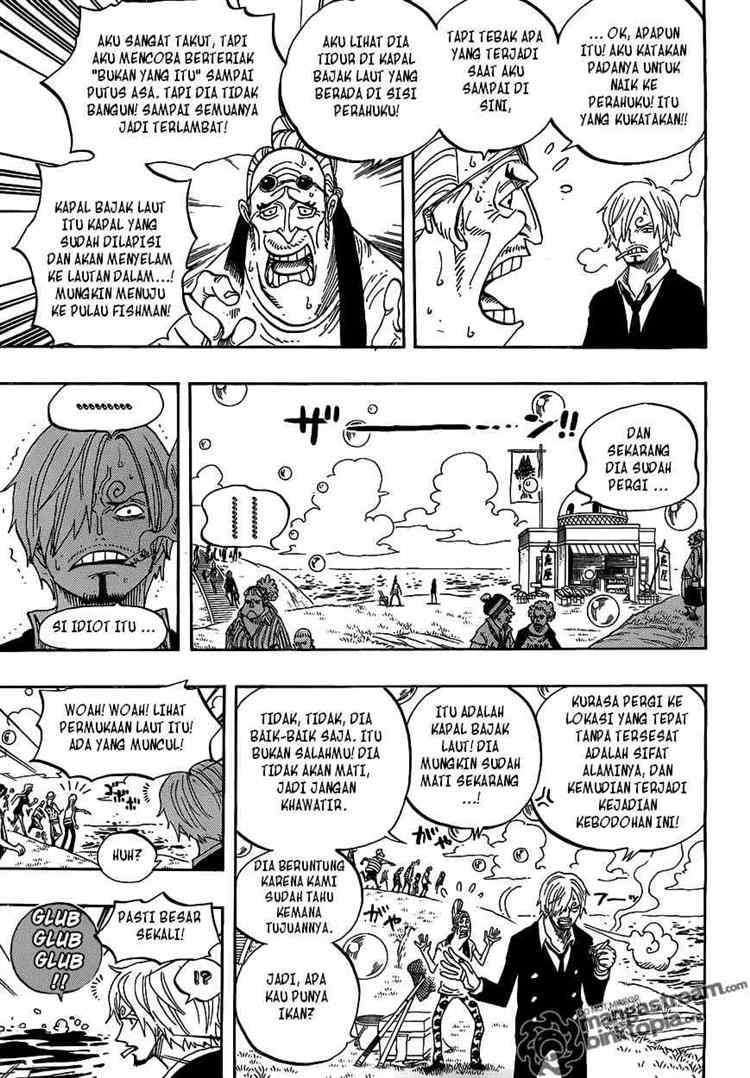One Piece Chapter 599 - halaman 16
