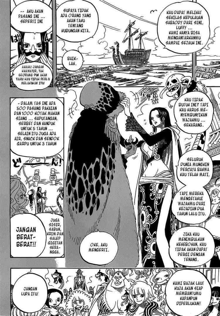 One Piece Chapter 599 - halaman 2