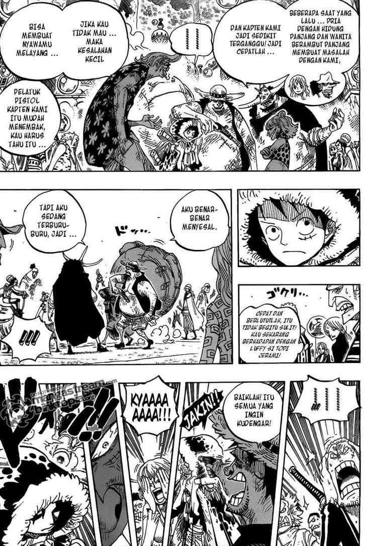 One Piece Chapter 599 - halaman 5
