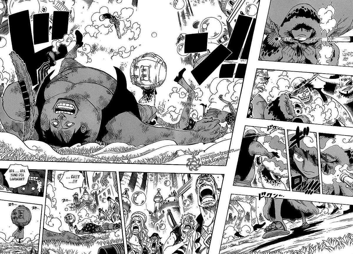 One Piece Chapter 599 - halaman 6
