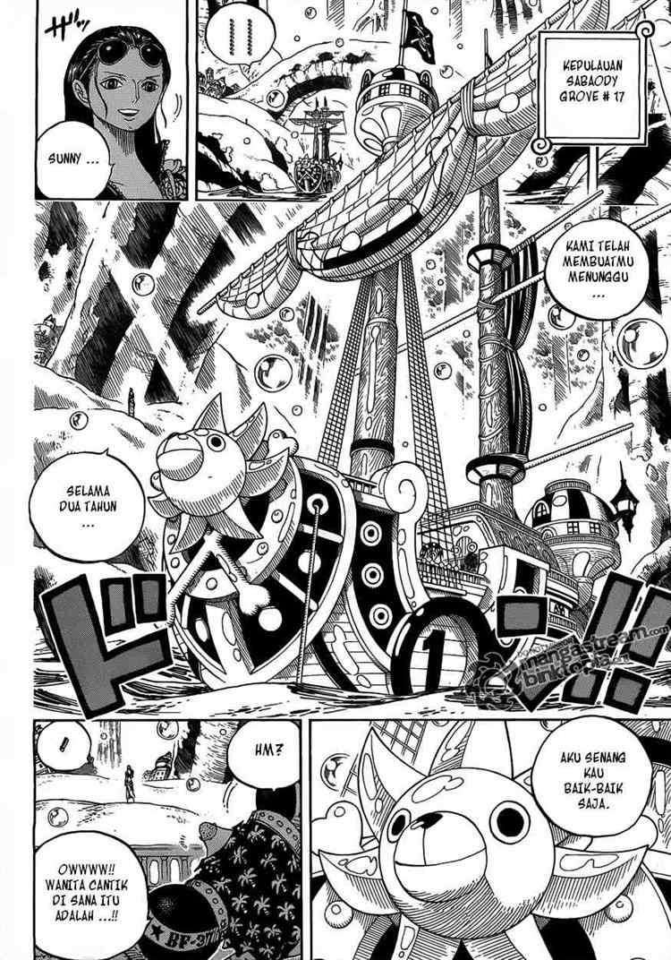 One Piece Chapter 599 - halaman 7