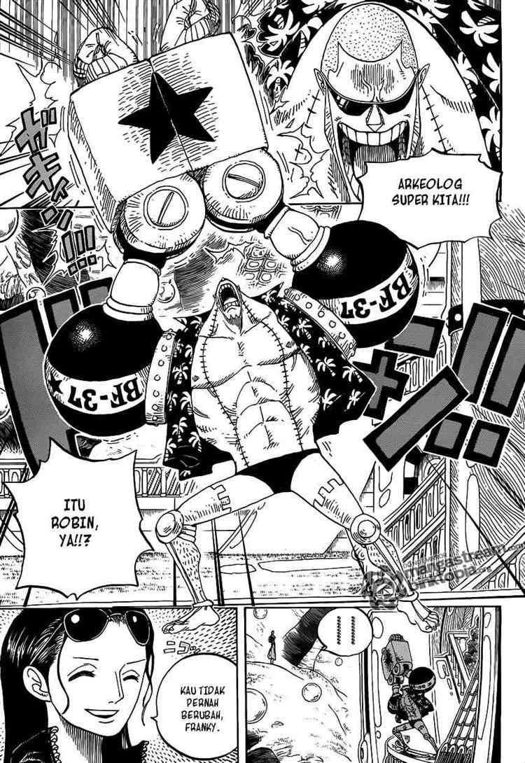 One Piece Chapter 599 - halaman 8
