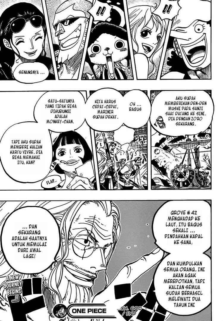 One Piece Chapter 600 - halaman 18