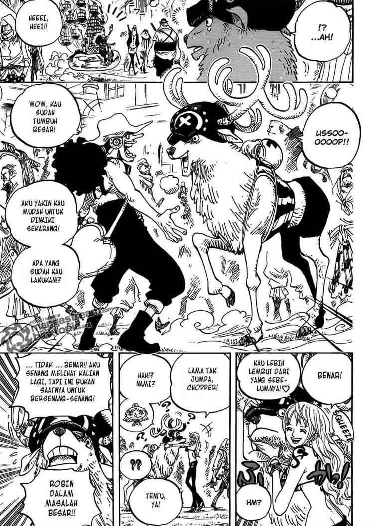 One Piece Chapter 600 - halaman 3