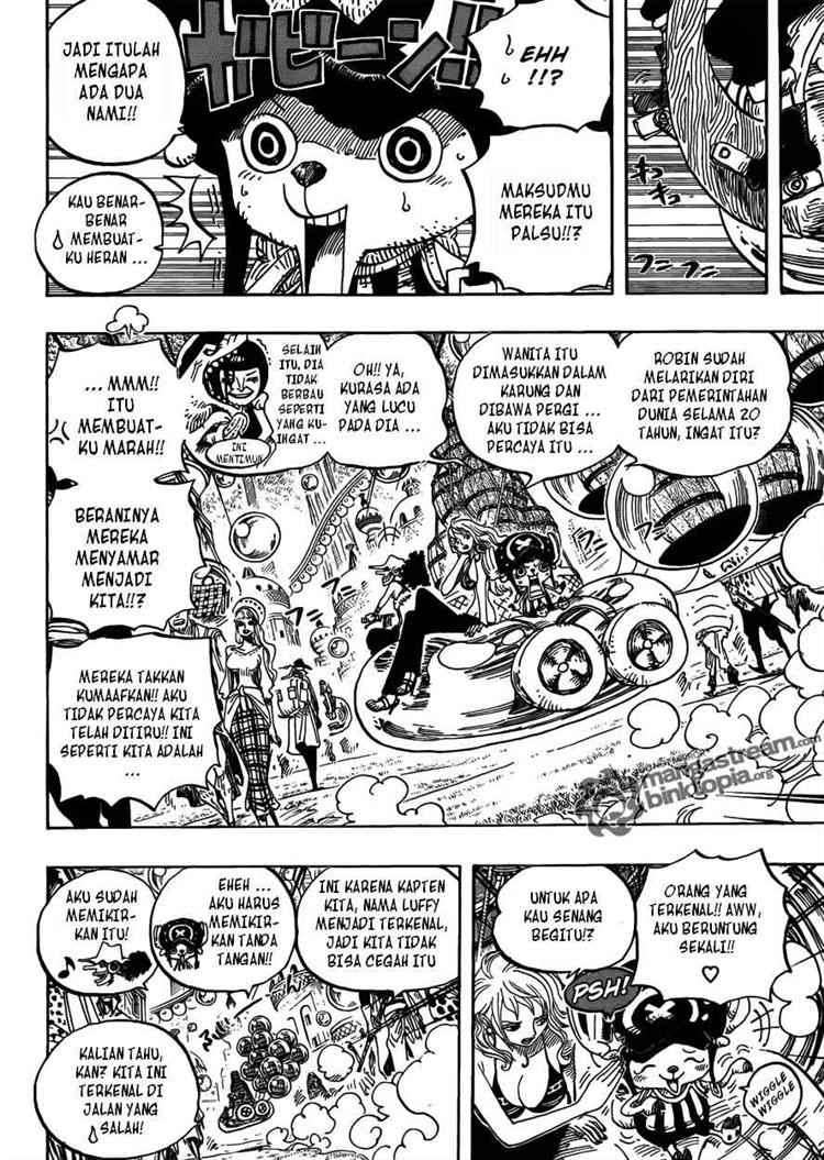 One Piece Chapter 600 - halaman 4