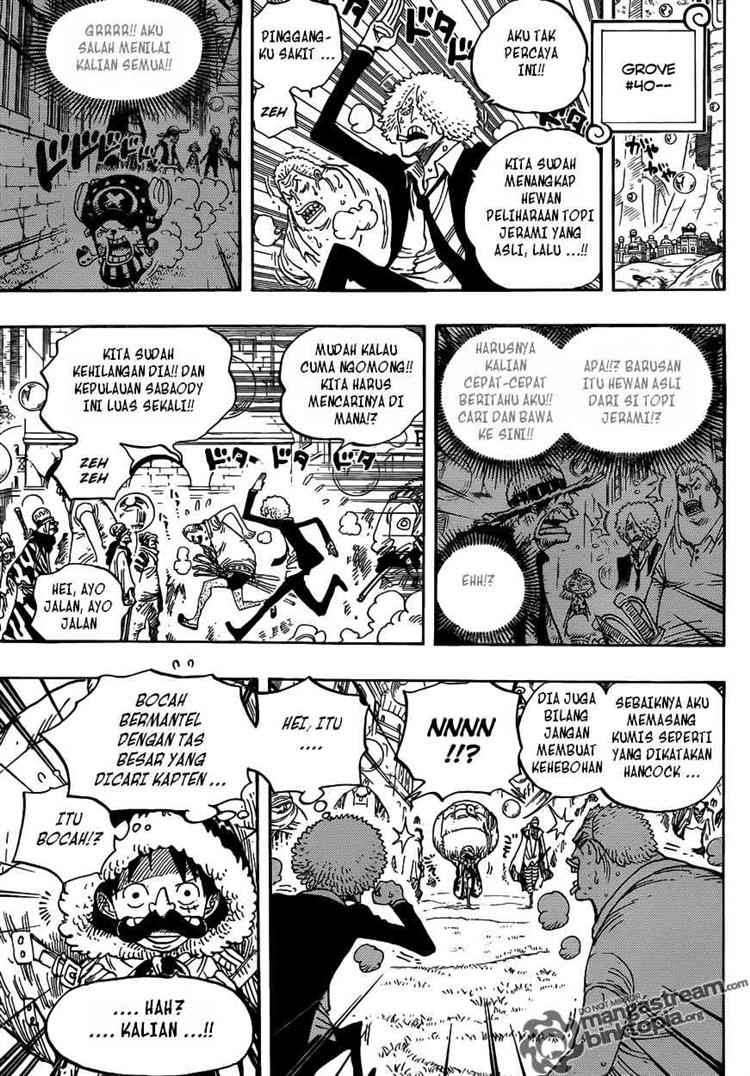 One Piece Chapter 600 - halaman 5