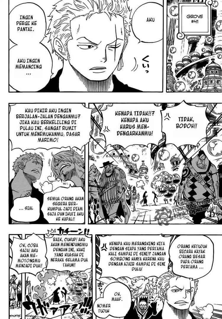 One Piece Chapter 600 - halaman 6