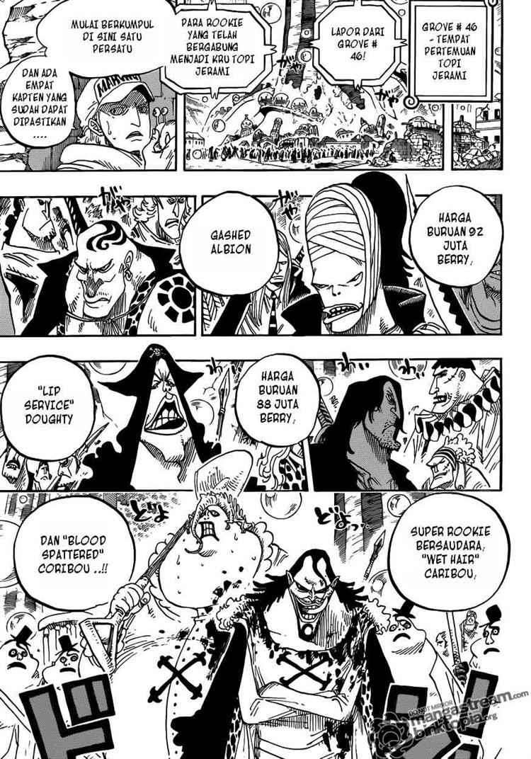 One Piece Chapter 600 - halaman 7
