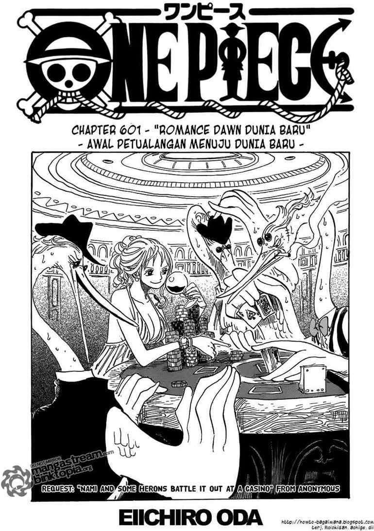 One Piece Chapter 601 - halaman 1