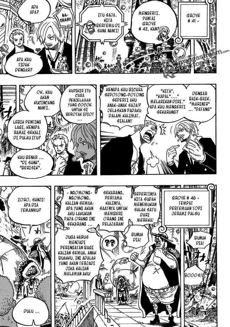 One Piece Chapter 601 - halaman 3