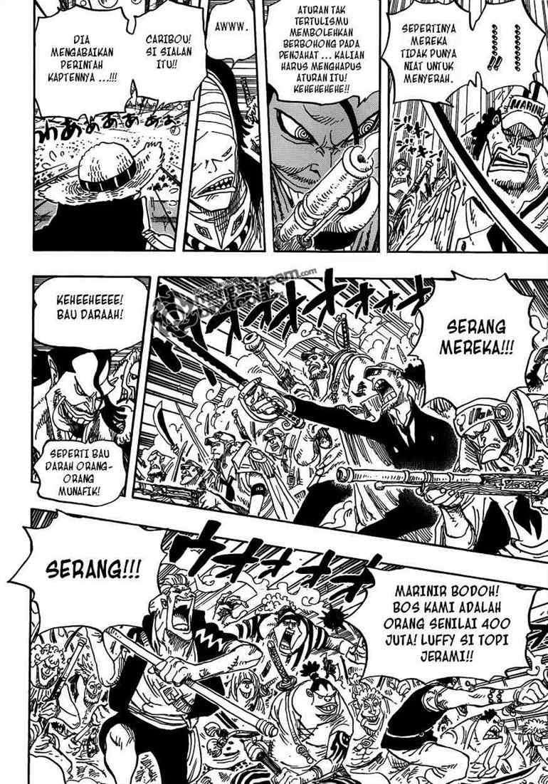 One Piece Chapter 601 - halaman 5