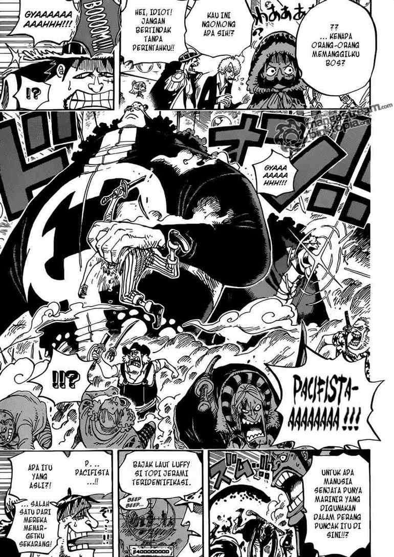 One Piece Chapter 601 - halaman 6