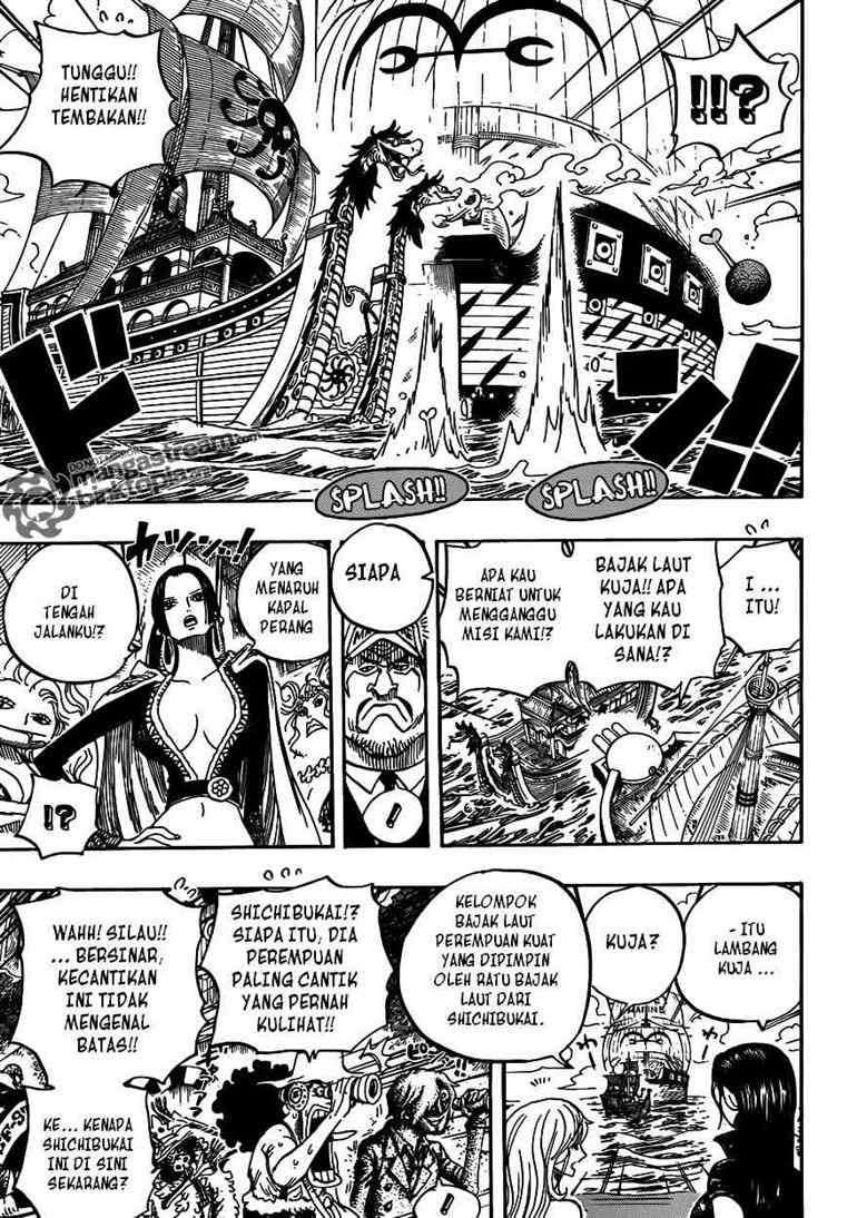 One Piece Chapter 602 - halaman 8