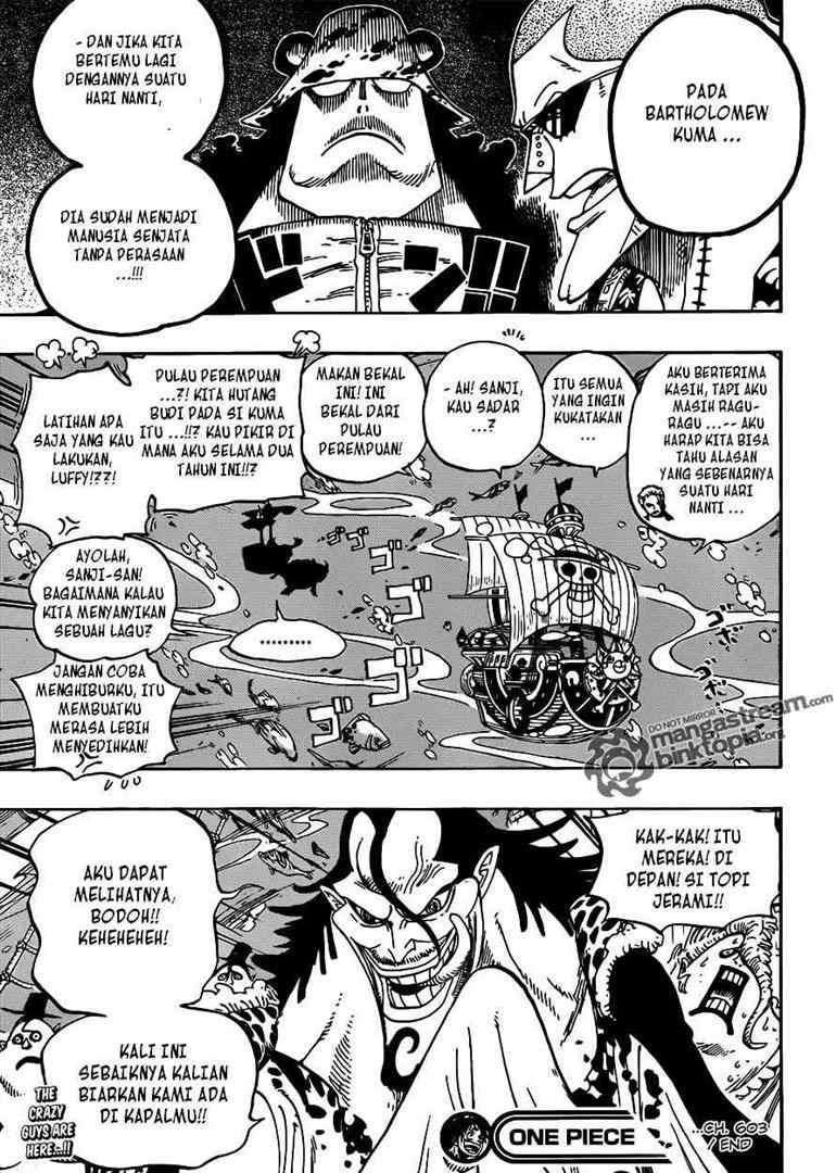 One Piece Chapter 603 - halaman 16