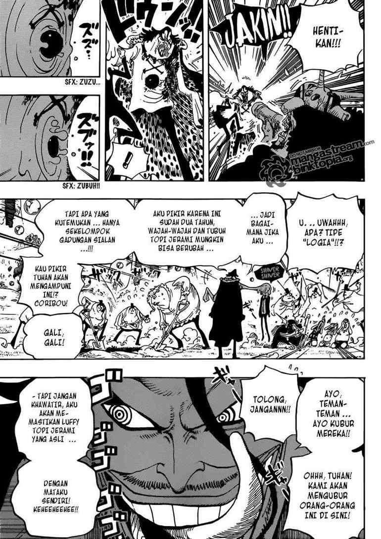 One Piece Chapter 603 - halaman 3