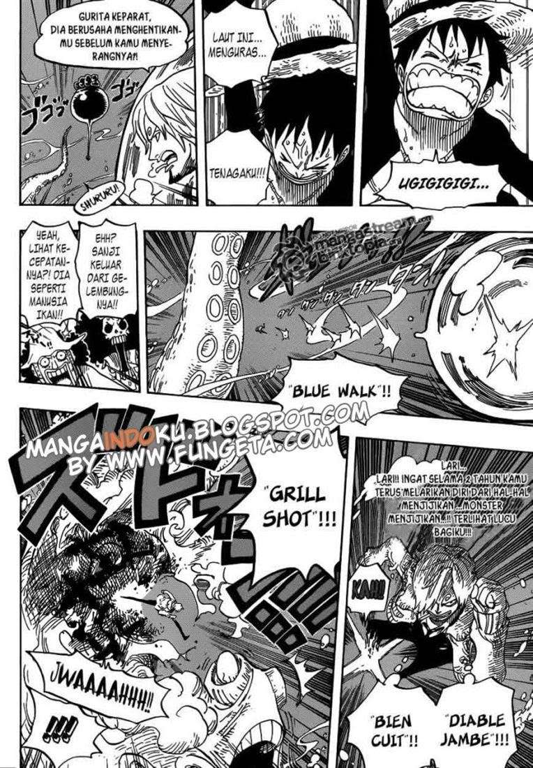 One Piece Chapter 605 - halaman 12