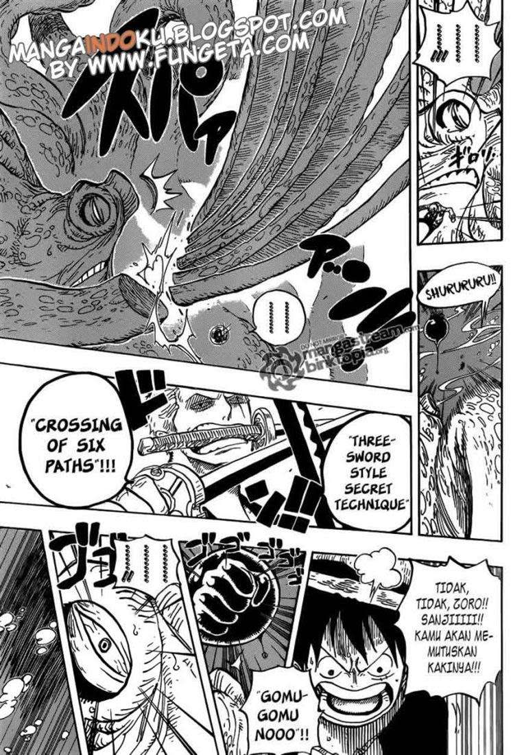 One Piece Chapter 605 - halaman 13
