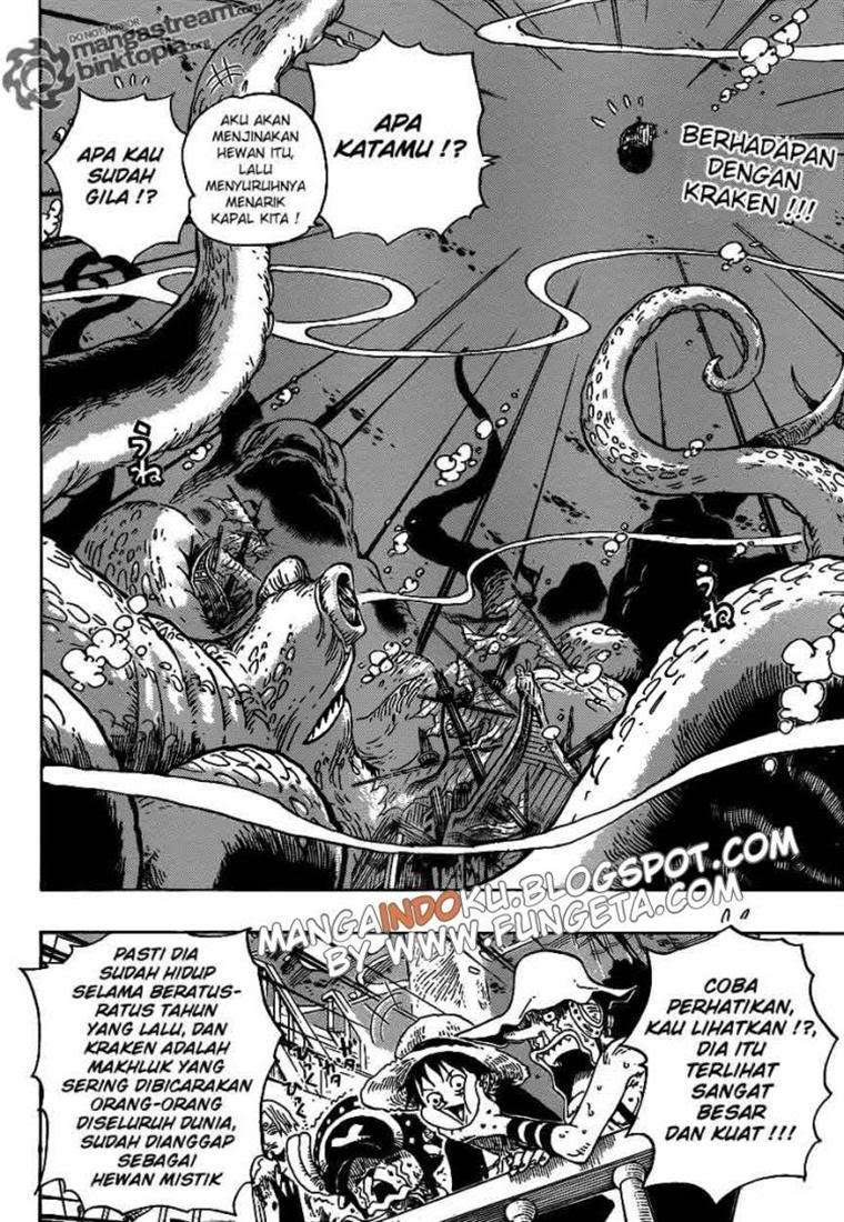 One Piece Chapter 605 - halaman 2