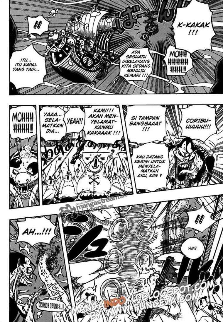 One Piece Chapter 605 - halaman 4