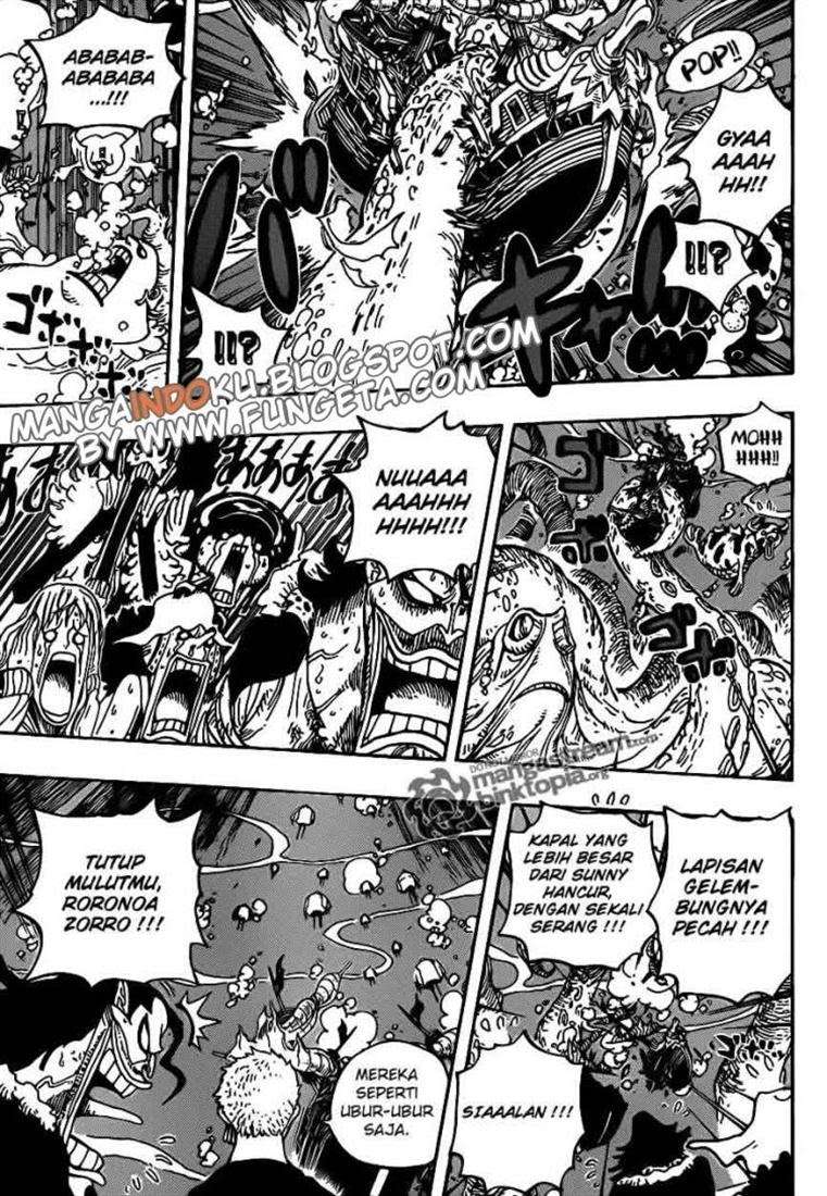 One Piece Chapter 605 - halaman 5