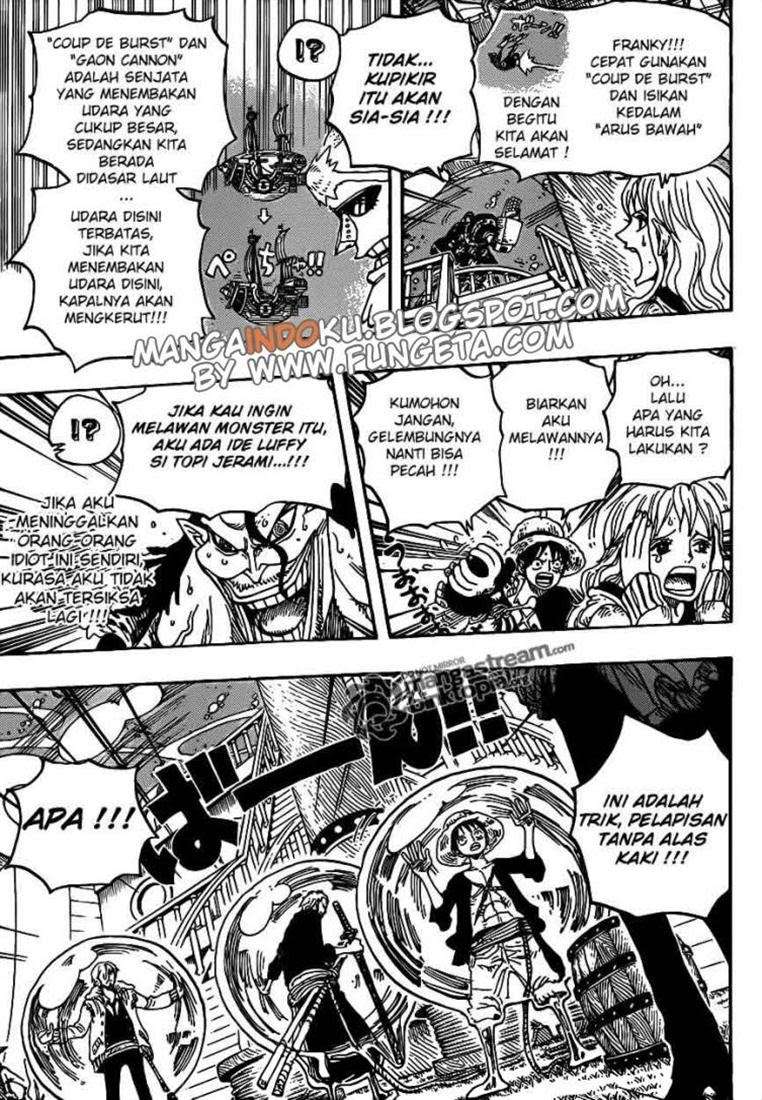 One Piece Chapter 605 - halaman 7