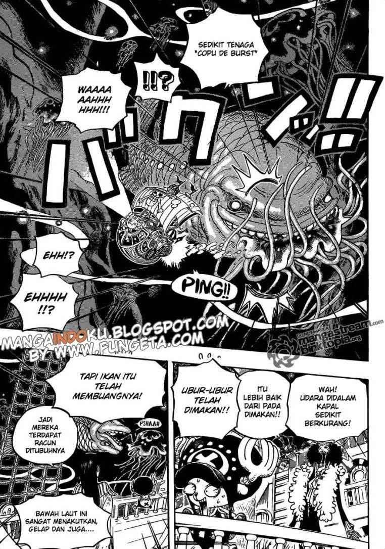 One Piece Chapter 606 - halaman 3