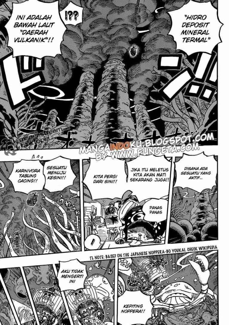 One Piece Chapter 606 - halaman 7