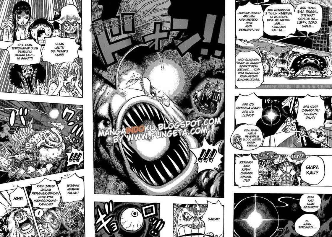 One Piece Chapter 606 - halaman 8