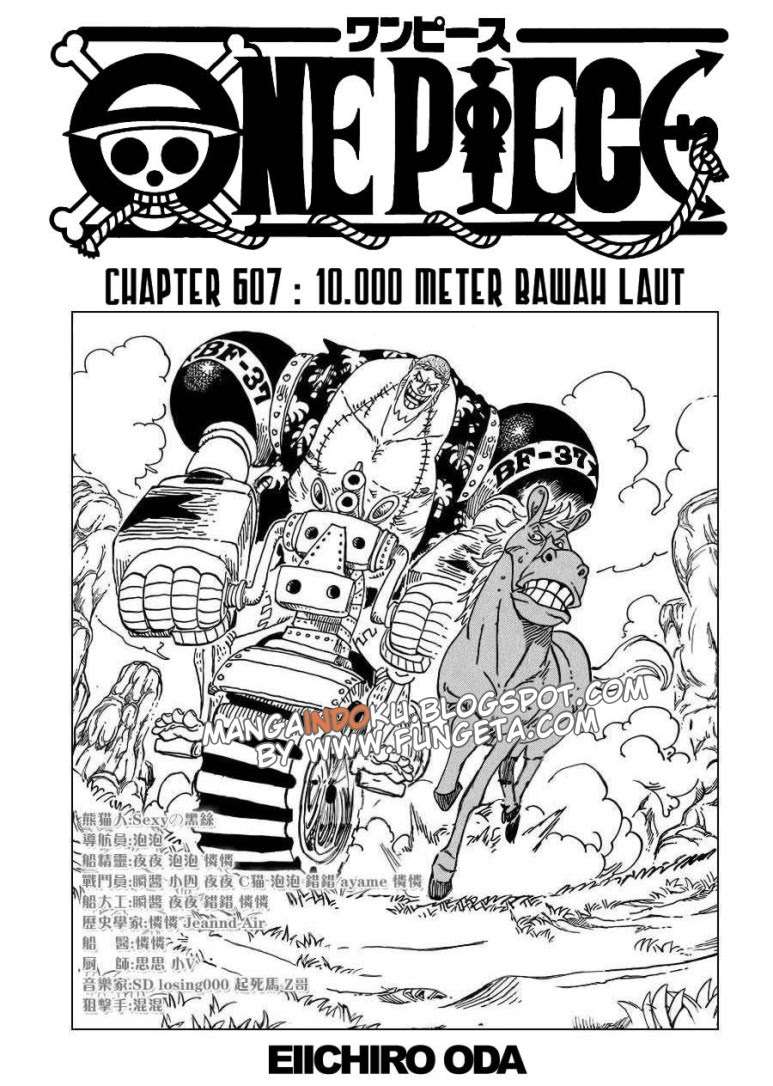 One Piece Chapter 607 - halaman 1