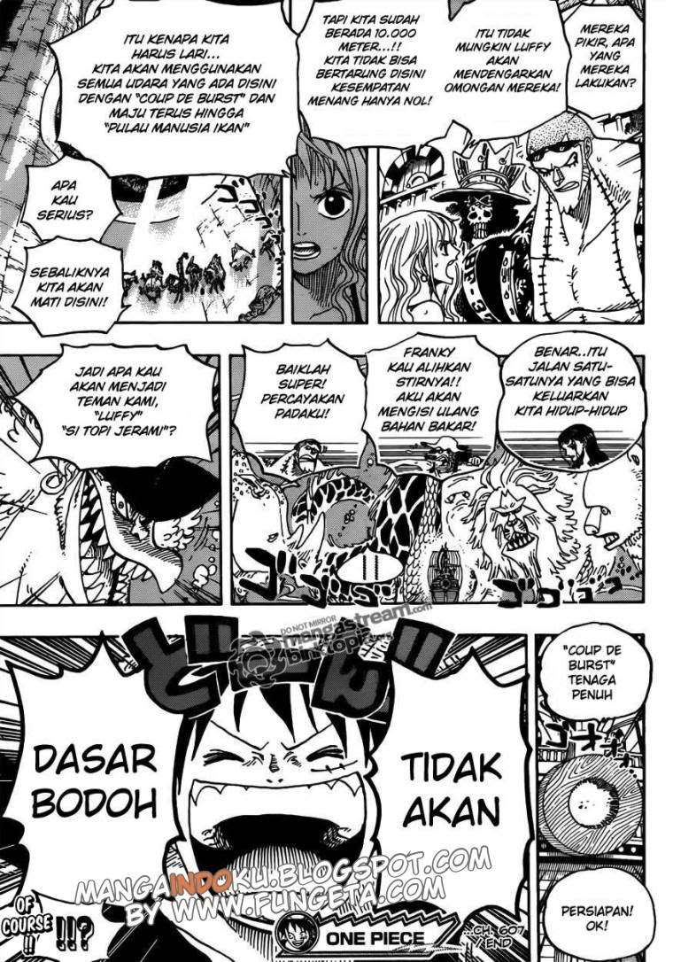 One Piece Chapter 607 - halaman 13