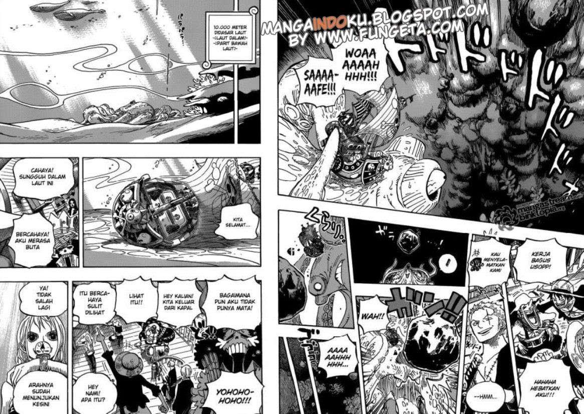 One Piece Chapter 607 - halaman 9