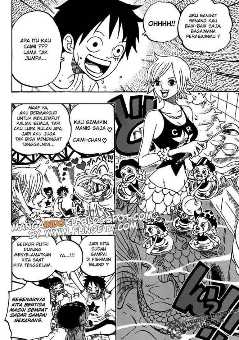 One Piece Chapter 608 - halaman 10