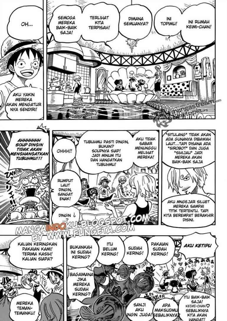 One Piece Chapter 608 - halaman 11