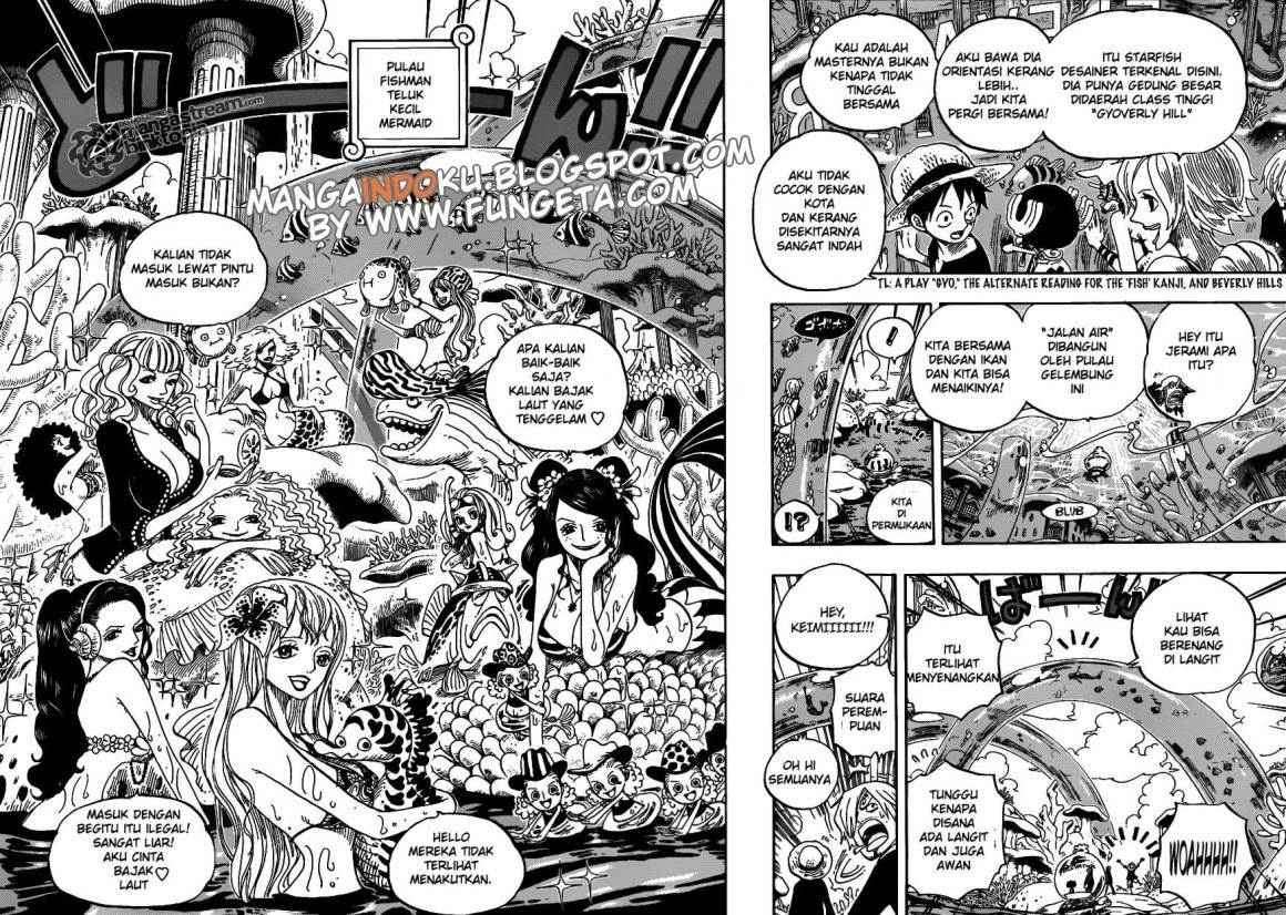 One Piece Chapter 608 - halaman 14