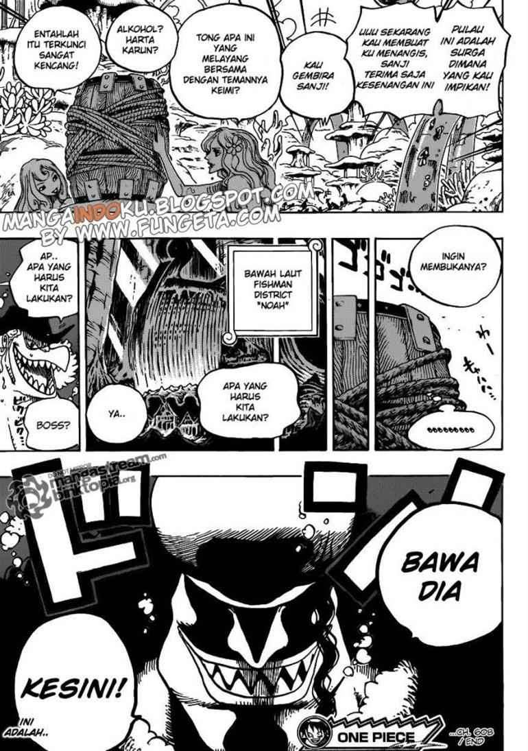 One Piece Chapter 608 - halaman 16