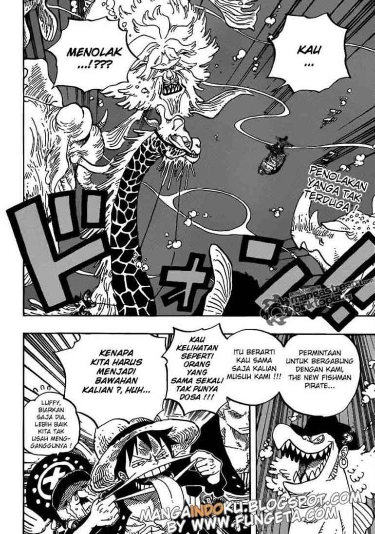 One Piece Chapter 608 - halaman 2