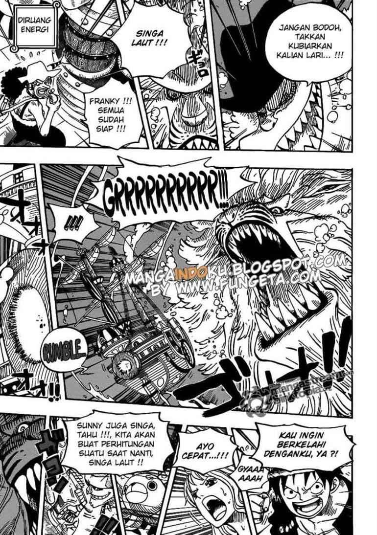 One Piece Chapter 608 - halaman 3