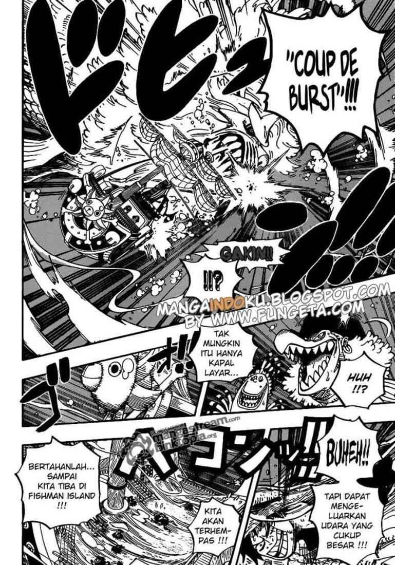 One Piece Chapter 608 - halaman 4