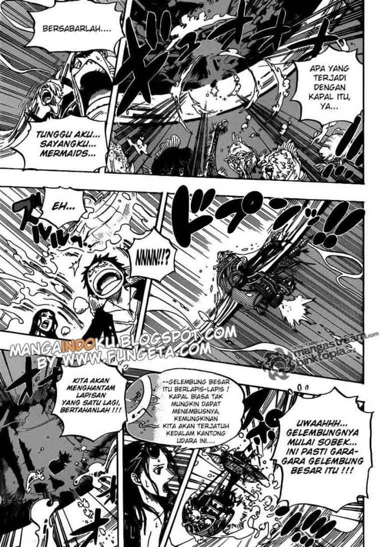 One Piece Chapter 608 - halaman 5