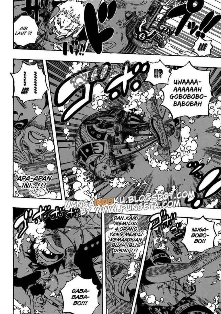 One Piece Chapter 608 - halaman 6