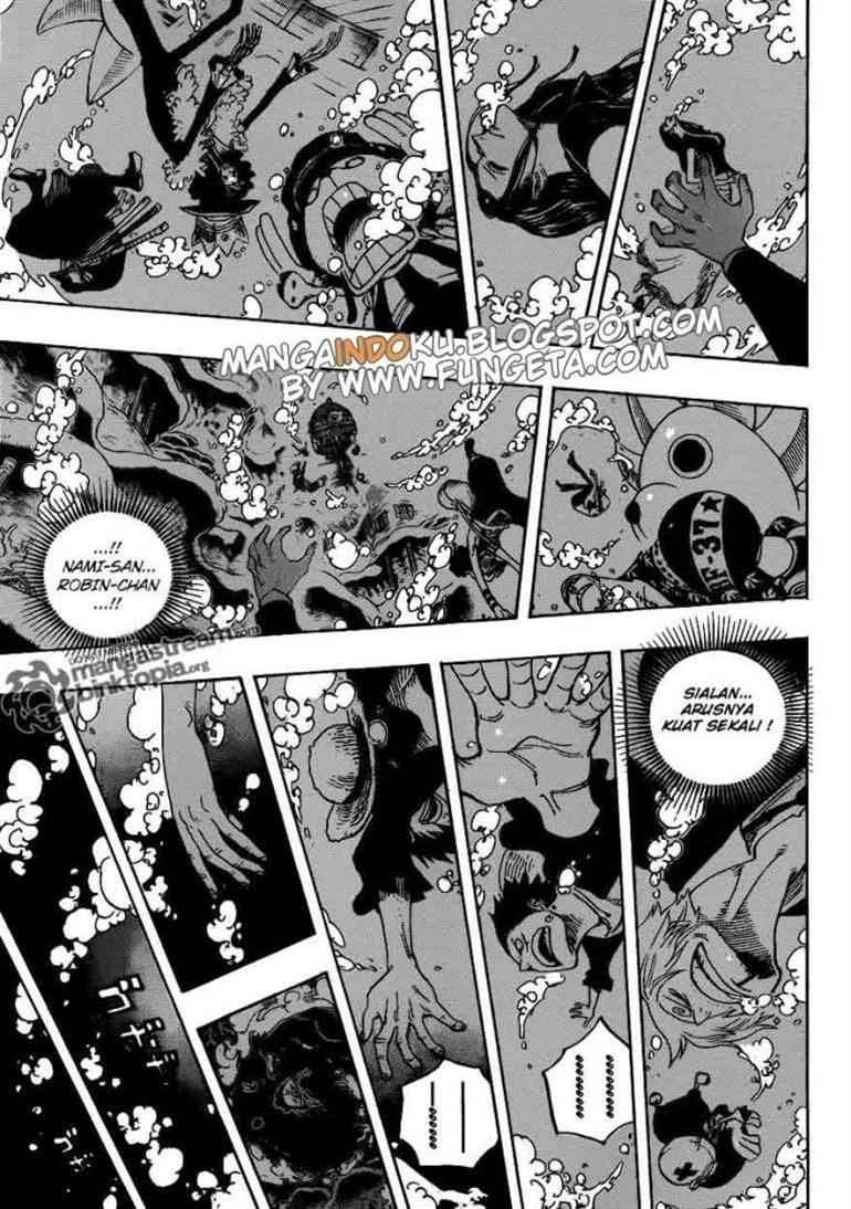 One Piece Chapter 608 - halaman 7
