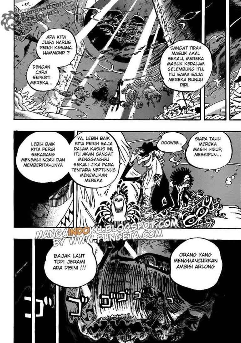One Piece Chapter 608 - halaman 8