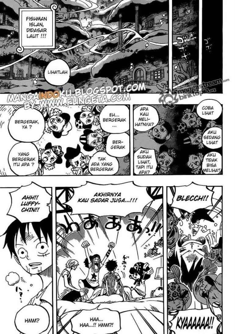 One Piece Chapter 608 - halaman 9